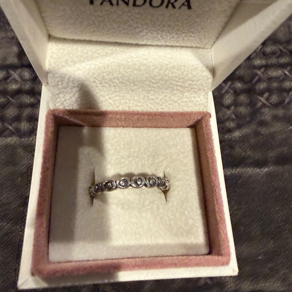 Pandora Silver Ring Stack - image 5
